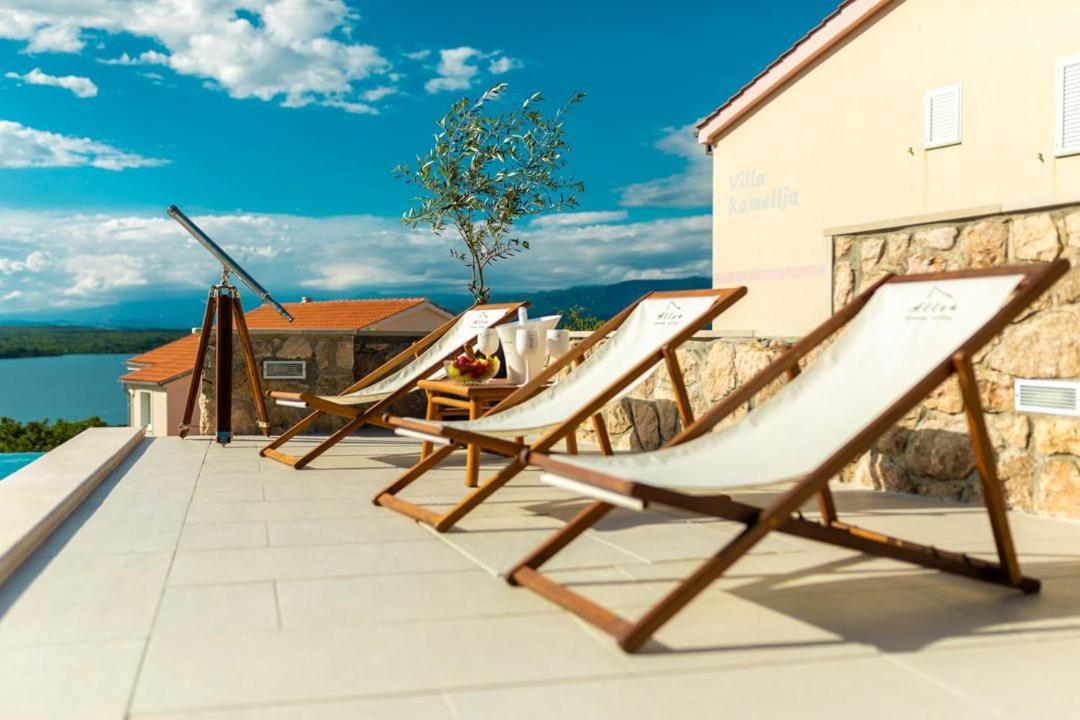 Luxury Villa Allen With Pool Klimno Dış mekan fotoğraf