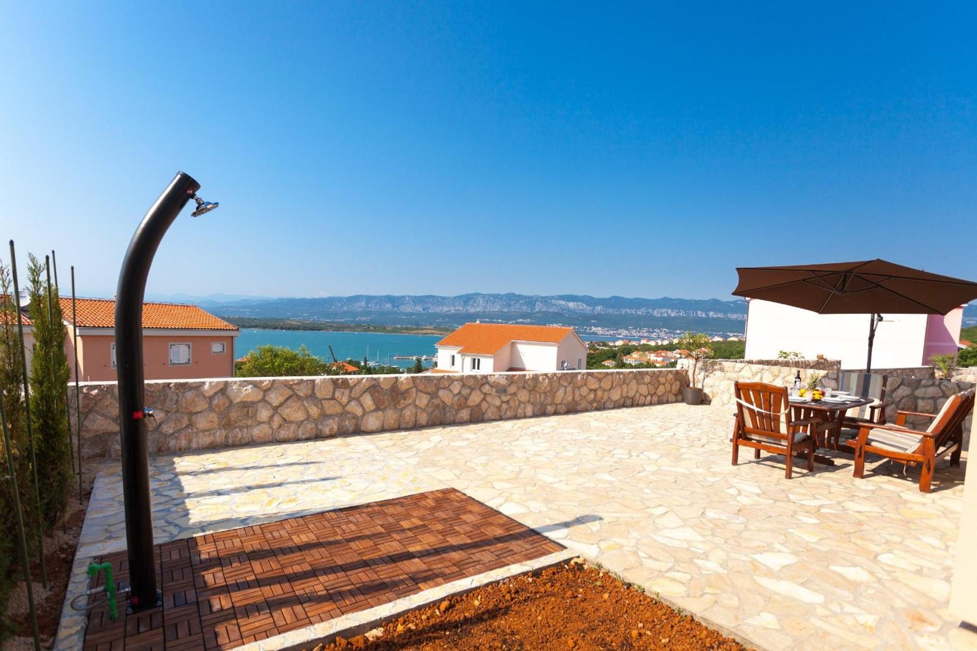 Luxury Villa Allen With Pool Klimno Oda fotoğraf