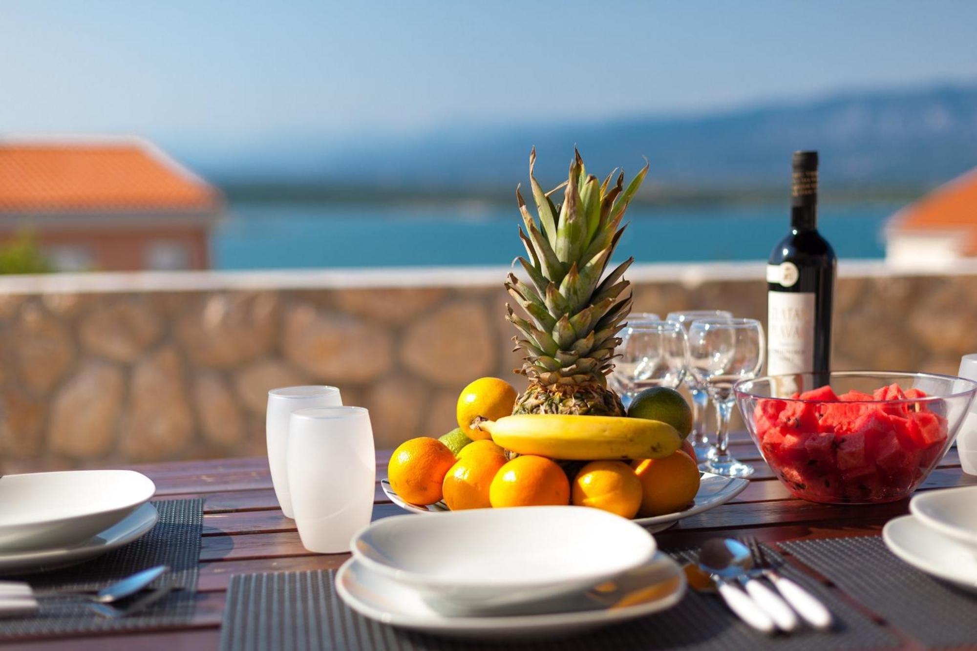 Luxury Villa Allen With Pool Klimno Oda fotoğraf